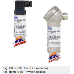 德国威卡wika本安型高压用压力变送器IS-20-H